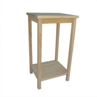 International Concepts Unfinished Accent Table Ready To Assemble   OT 42