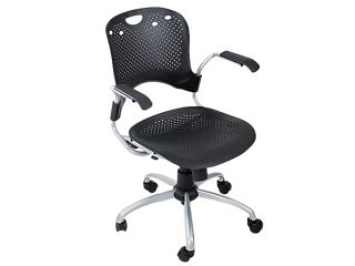 BALT 34552 Circulation Series Task Chair, Black, 25 x 23 3/4 x 37 3/4