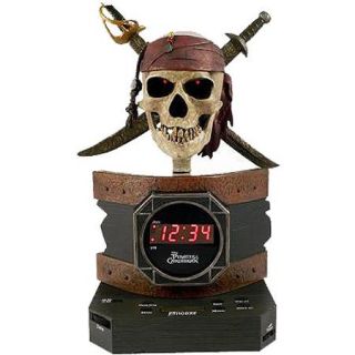 Disney Pirates of the Caribbean Alarm Clock Radio