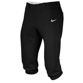Nike Stock All Out 3/4 Pants   Womens   Softball   Clothing   Blue Grey/Black