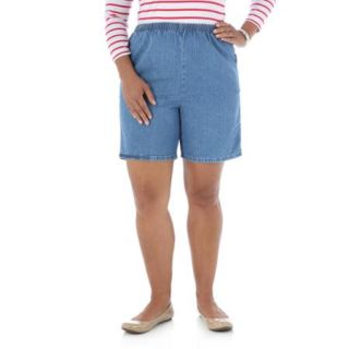 Women's Plus Size Comfort Collection Elastic Waist Short