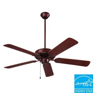 NuTone Wet Rated Series 52 in. Outdoor Weathered Bronze Ceiling Fan CFO52WB