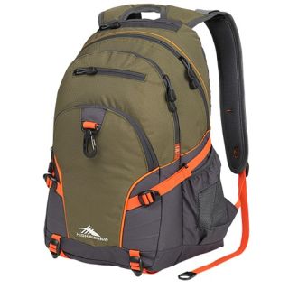 High Sierra Loop Backpack   Casual   Accessories   Moss/Mercury/Electric Orange