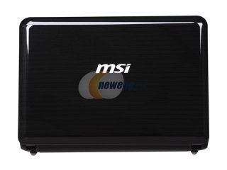 MSI Wind L1350 430US Black Intel Atom N450(1.66 GHz) 10.0" WSVGA 1GB Memory 160GB HDD Netbook