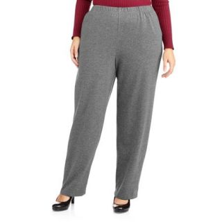 White Stag Women's Plus Size Pull On Knit Pants