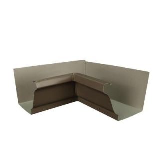 Amerimax Home Products 5 in. Terra Bronze Aluminum Inside Miter Box 5INMBZ