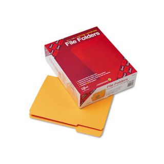 Cut Reinforced Top Tab File Folders, Letter, 100/Box