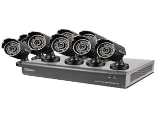 Swann  SWDVK 164408A US  16 Channel  16 Channel DVR with 8 Security Cameras at 720TVL