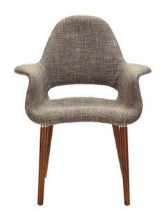Taupe Dining Armchair by Modway