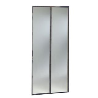 ReliaBilt Mirror Panel Bi Fold Closet Interior Door (Common 36 in x 80 in; Actual 36 in x 80 in)