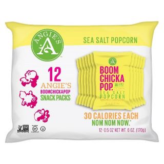 Chicka Pop Sea Salt Popcorn Snack Packs 12 ct