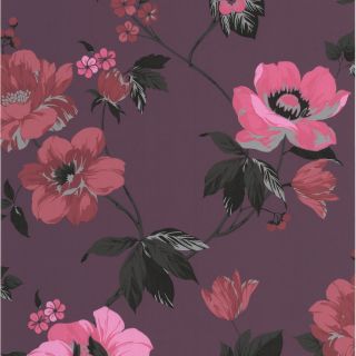 Superfresco Easy Purple Strippable Non Woven Paper Unpasted Textured Wallpaper