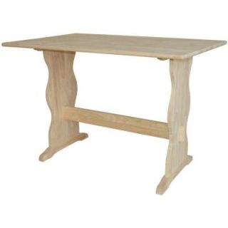 International Concepts Unfinished Trestle Table T 4328