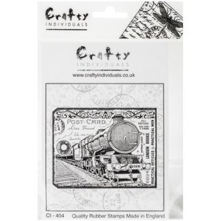 Crafty Individuals Unmounted Rubber Stamp 4.75X7 Pkg Chunky Steam