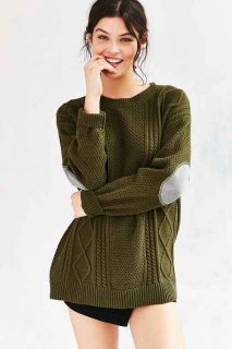 BDG Elbow Patch Sweater