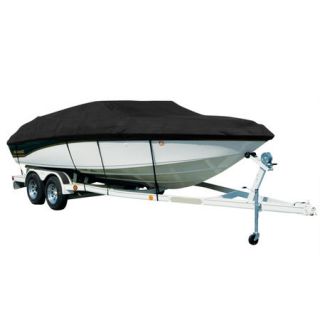 Exact Fit Covermate Sharkskin Boat Cover For CROWNLINE 250 CCR CUDDY w/BIMINI CUTOUTS SPOTLIGHTANCHOR CUTOUT COVERS EXT PLATFORM 89081