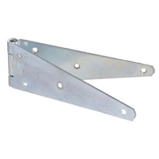 The Hillman Group 12 in. Heavy Strap Hinge in Zinc Plated (5 Pack) 852558.0