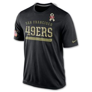 Mens Nike San Francisco 49ers NFL Salute To Service T Shirt   652565
