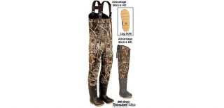 5mm Neostretch™ Neoprene Waders with Lug Soles