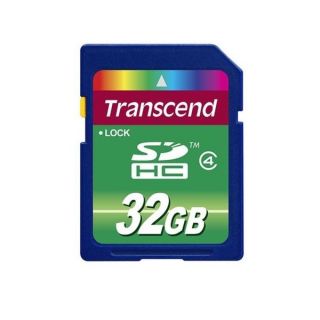 Transcend 32GB SDHC Class 4 Memory Card   13610167  