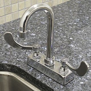 A Line by Advance Tabco Deck Mounted Bar Sink Faucet