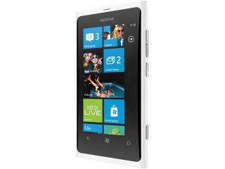 Nokia Lumia 900 White 4G Single Core 1.4GHz 16GB Unlocked Cell Phone