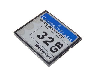 32GB CF Digital Memory Card for Cameras Cellphones GPS  and PDAS