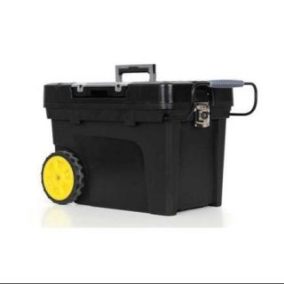 Stanley Rolling Tool Box, Polypropylene, Black, 033026R