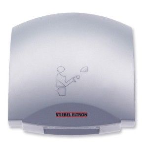 Stiebel Eltron Galaxy M 2 (073725 S) Hand Dryer, 240 / 208V Ultra Quiet Surface Mount Automatic Cast Aluminum   Silver Metallic
