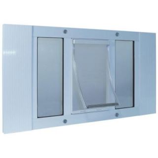 Ideal Pet 5 in. x 7 in. Small Original Frame Door for Installation into 23 in. to 28 in. Wide Sash Window 23SWDS
