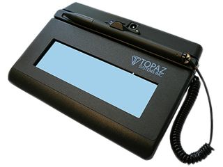 Topaz SigLite LCD 1x5 T LBK460 Series HID USB BackLit T LBK460 HSB R Signature Capture Pad