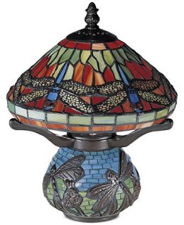 Dale Tiffany Dragonfly Road Accent Table Lamp   Lighting & Lamps   For