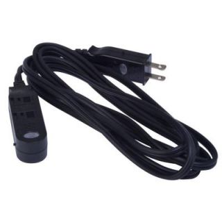 Woods 6 ft. SmartCord Safety Extension Cord   Black 418648820