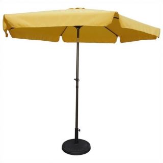 International Caravan St. Kitts Patio Umbrella in Lemon Yellow   YF 1104 2.7M LY