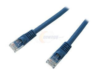 Kaybles 5ft CAT6 UPT 5 ft Injection Molded Boot Patch Cables in Blue Color 5 feet   Network Ethernet Cables