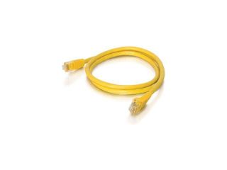 C2G 15221 3ft Cat5E 350 MHz Snagless Patch Cable   Yellow