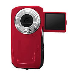 Vivitar DVR426HD Digital Video Recorder With Camera Red