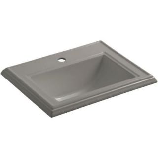 KOHLER Memoirs Drop In Vitreous China Bathroom Sink in Cashmere with Overflow Drain K 2241 1 K4