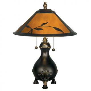Dale Tiffany Mica Leafs Desk and Table Lamp