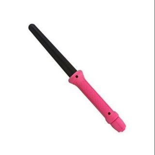 Herstyler Grande Pink Hair Professional Curling Iron (Pink Handle, Black Rod)