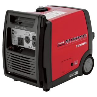 Honda EU3000i Handi Portable Inverter Generator — 3000 Surge Watts, 2600 Rated Watts, CARB-Compliant, Model# 653580  Inverter Generators
