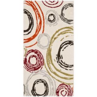 Safavieh Porcello Ivory 2 ft. 7 in. x 5 ft. Area Rug PRL3727A 3