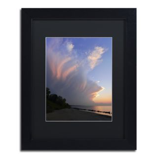 Kurt Shaffer Developing Sunset Storm Framed Matted Art