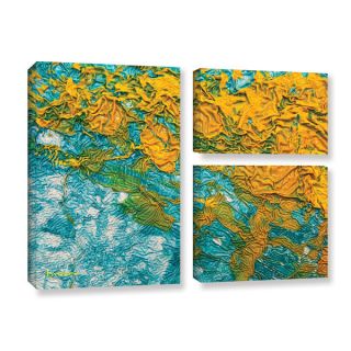 ArtWall Byron May Summer Breeze 3 Piece Gallery wrapped Canvas Flag