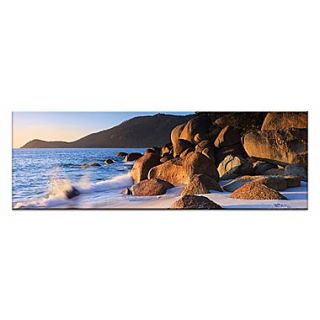 Artist Lane Prom Rocks, Wilsons Prom by Andrew Brown Wrapped Photographic Print on Canvas