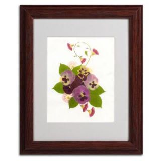 Trademark Fine Art 11 in. x 14 in. Frivolity Matted Framed Art KM0269 W1114MF