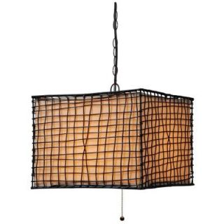 Trellis 1 Light 16 in. Outdoor Bronze Pendant 93399BRZ