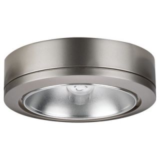 Sea Gull Lighting Ambiance Disk Light with Housing in Brushed Nickel
