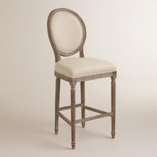 Natural Linen Paige Barstool