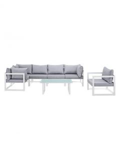 Fortuna Patio Sectional Sofa Set (7 PC) by Modway Outdoor